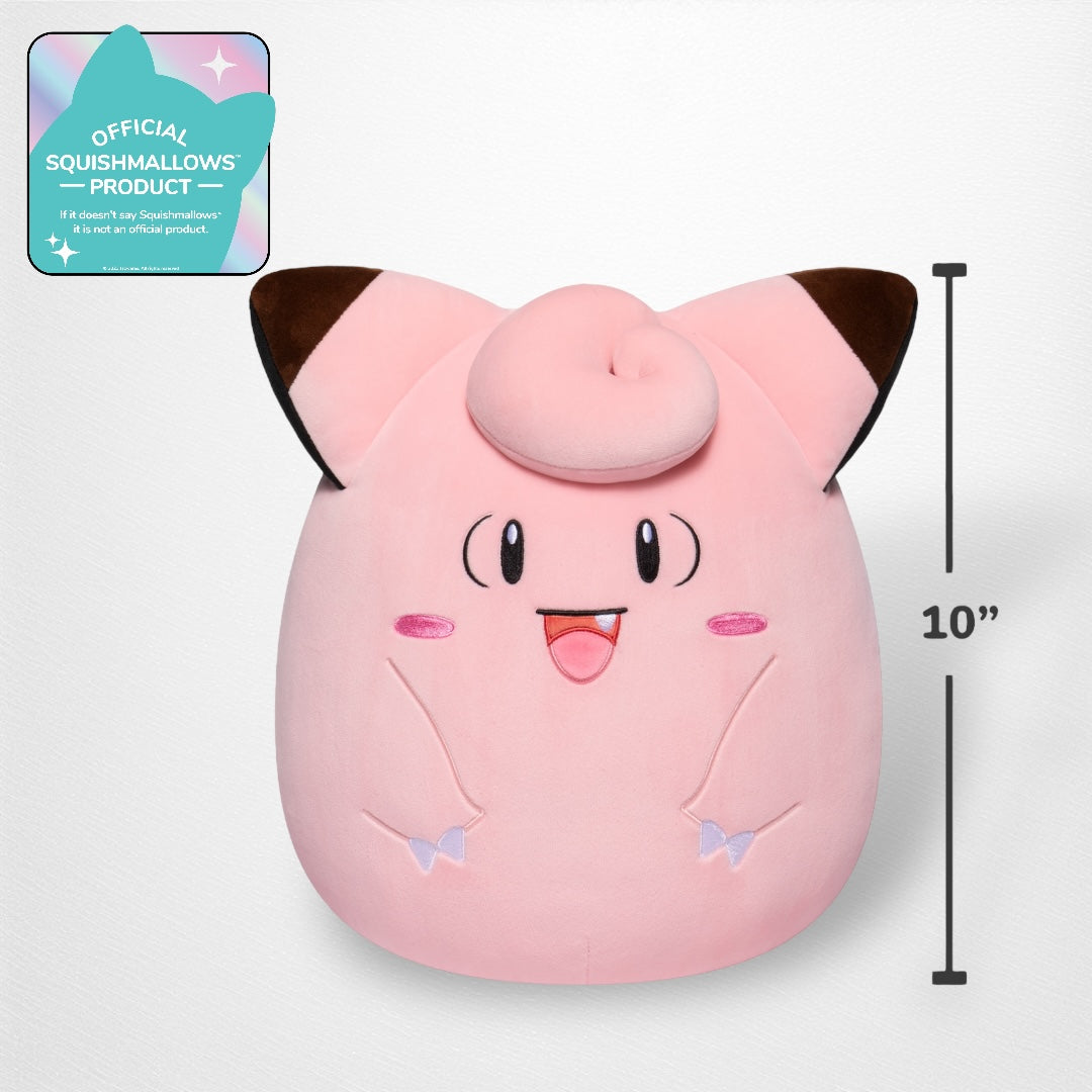 Pokemon - Clefairy (10Inch) - Squishmallow - Pop Culture Larrikin 