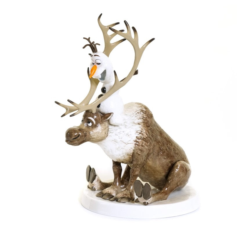 Frozen - Olaf & Sven - Statuette - The English Ladies Co - Pop Culture Larrikin