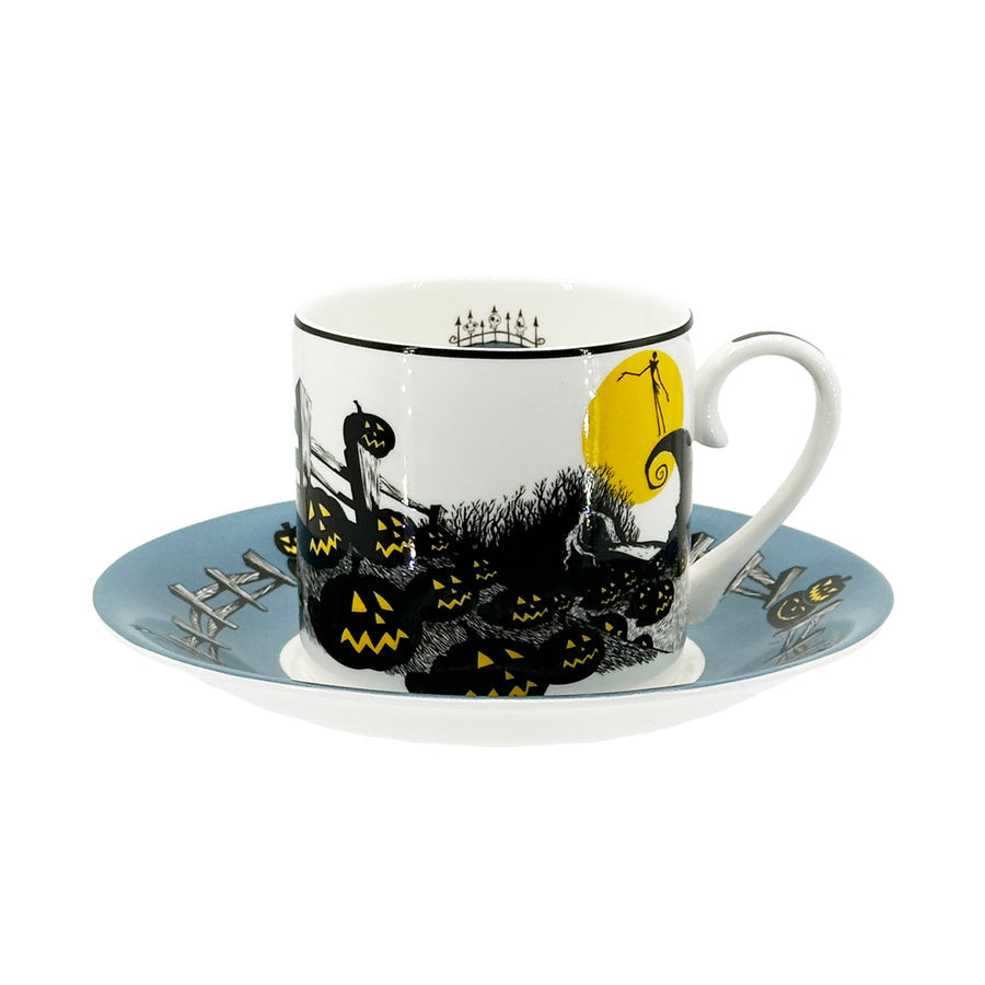 Nightmare Before Christmas - Cup & Saucer - The English Ladies Co - Pop Culture Larrikin