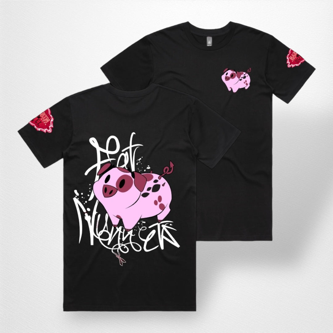 Hazbin Hotel Inspired Fat Nuggets & Angle Dust Design T-Shirt - Pop Culture Larrikin