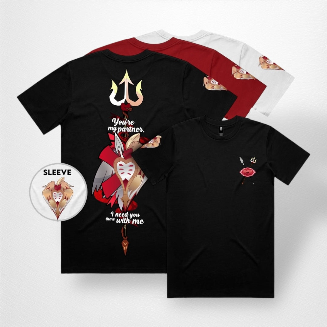 Hazbin Hotel Inspired Charlie V’Day Design T-Shirt - Pop Culture Larrikin 