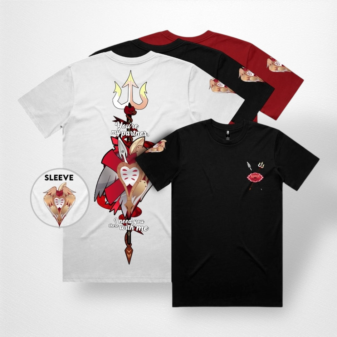 Hazbin Hotel Inspired Charlie V’Day Design T-Shirt - Pop Culture Larrikin 