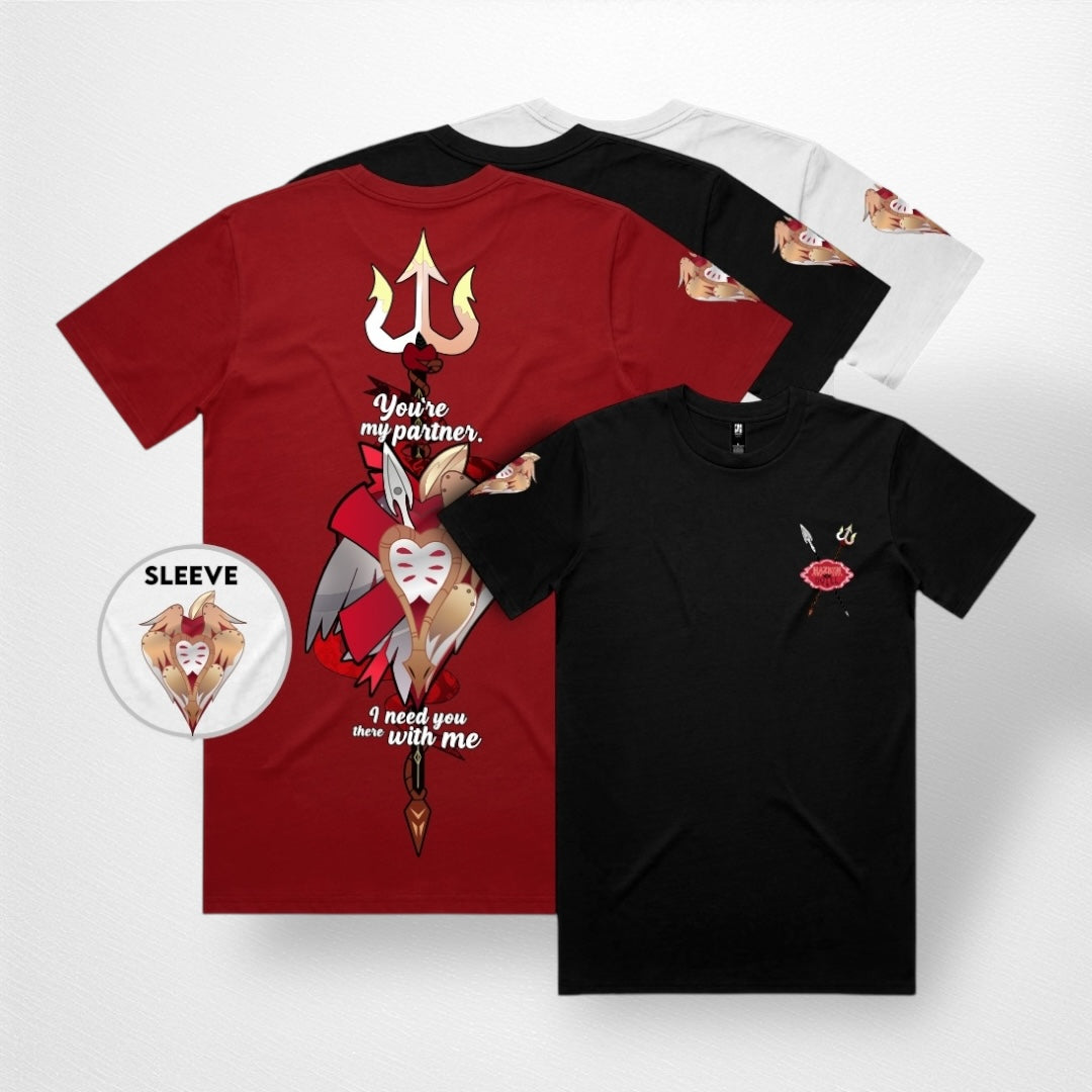 Hazbin Hotel Inspired Charlie V’Day Design T-Shirt - Pop Culture Larrikin 