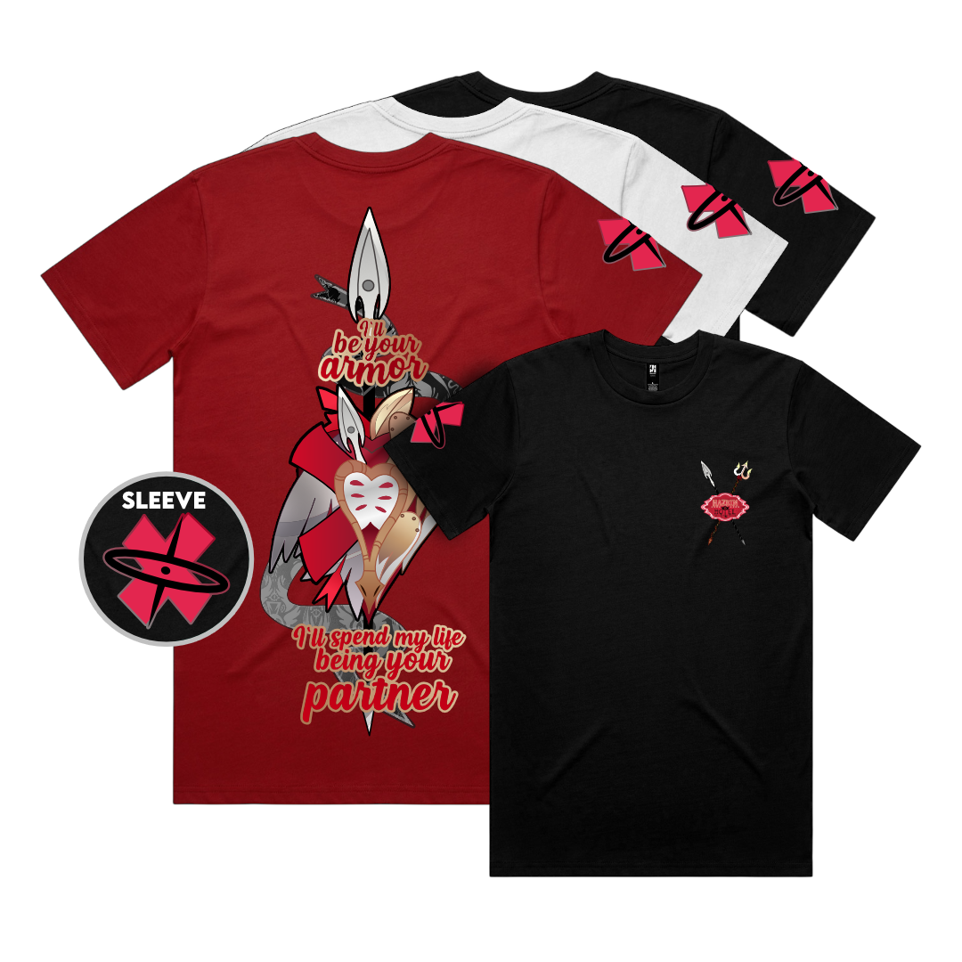 Hazbin Hotel Inspired Vaggie V’Day Design T-Shirt - Pop Culture Larrikin 