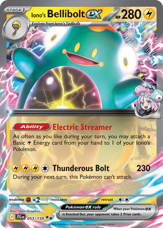 Image of Ionos Bellibolt ex Journey Together (JTG) #053