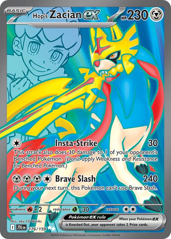 Image of Hops Zacian ex Journey Together (JTG) #176