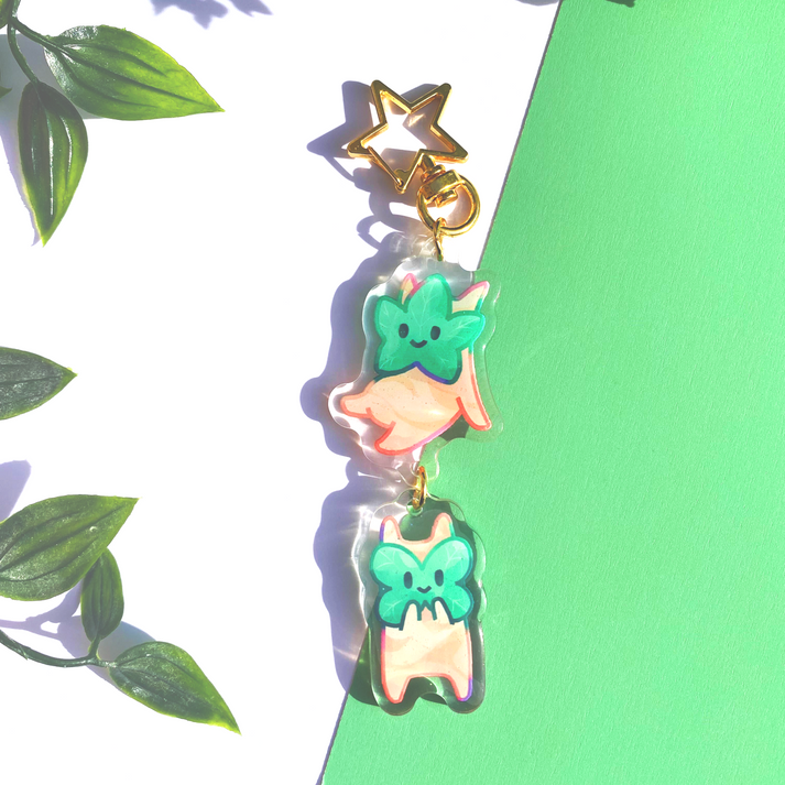 Korok Double Keychain - Pop Culture Larrikin 