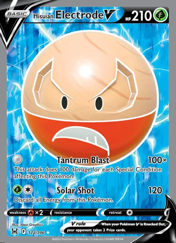Image of Hisuian Electrode V Lost Origin (LOR) #172
