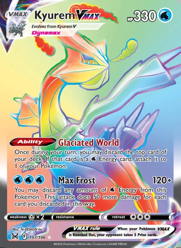 Image of Kyurem VMAX Lost Origin (LOR) #197