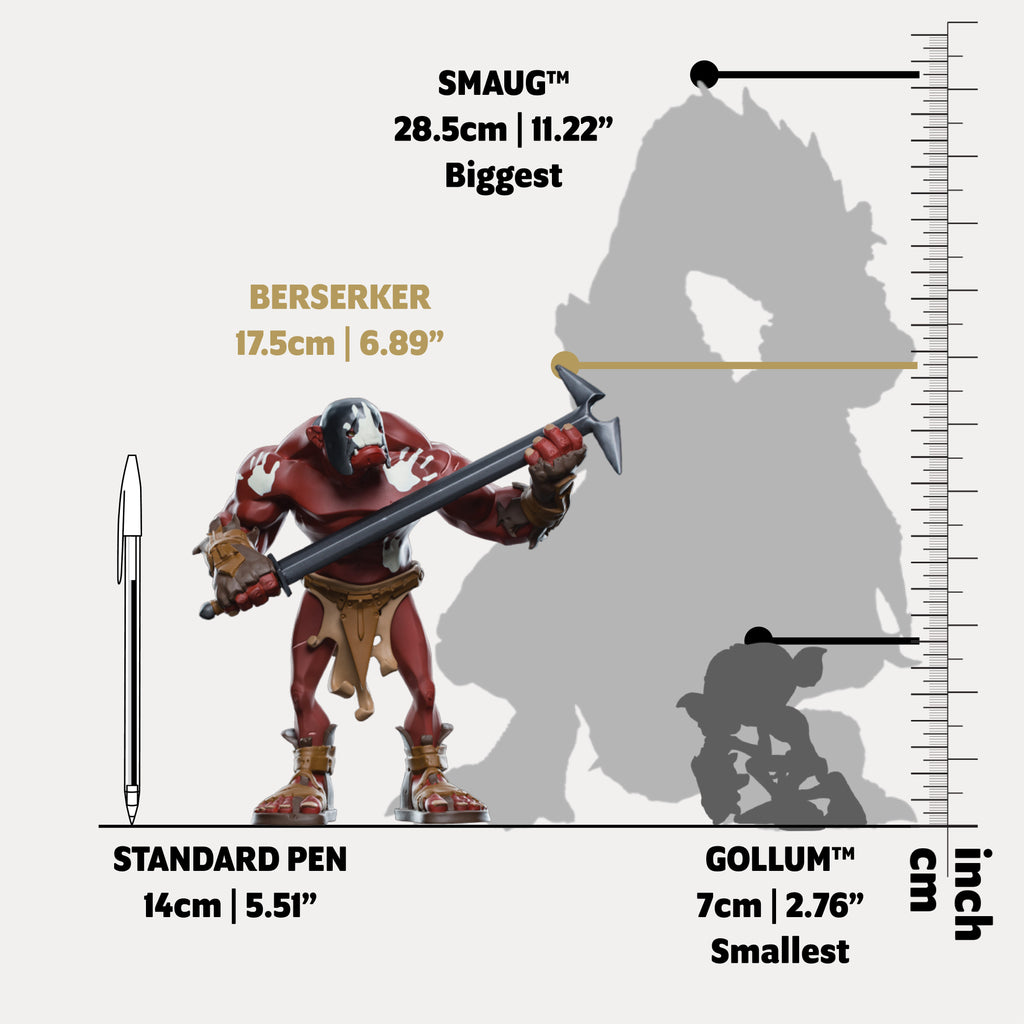 Wētā Workshop Mini Epics: The Lord of the Rings - Uruk-hai Berserker Vinyl Figure