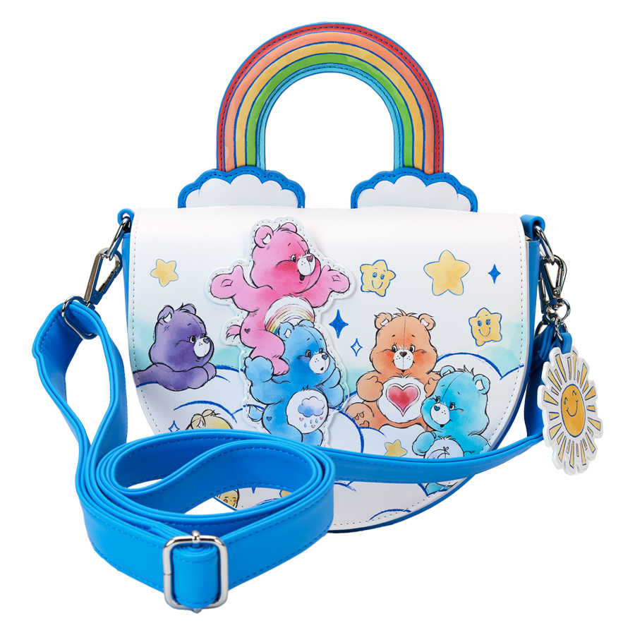 Care Bears Rainbow Handle Crossbody Bag - Pop Culture Larrikin 