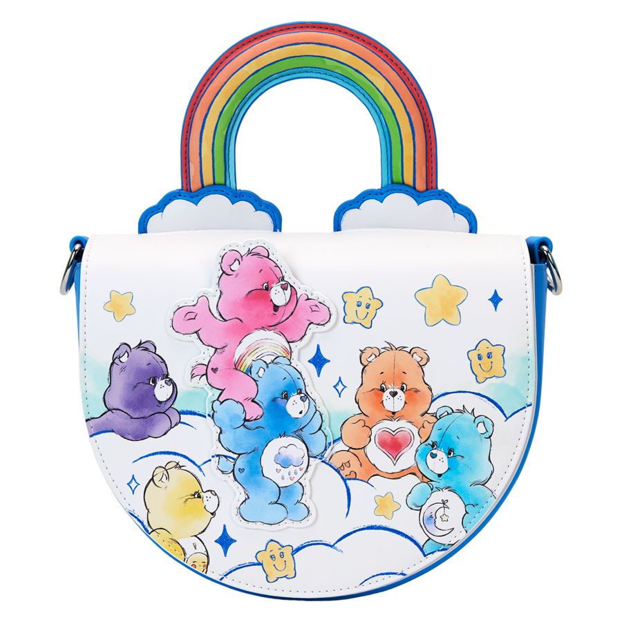 Care Bears Rainbow Handle Crossbody Bag - Pop Culture Larrikin 
