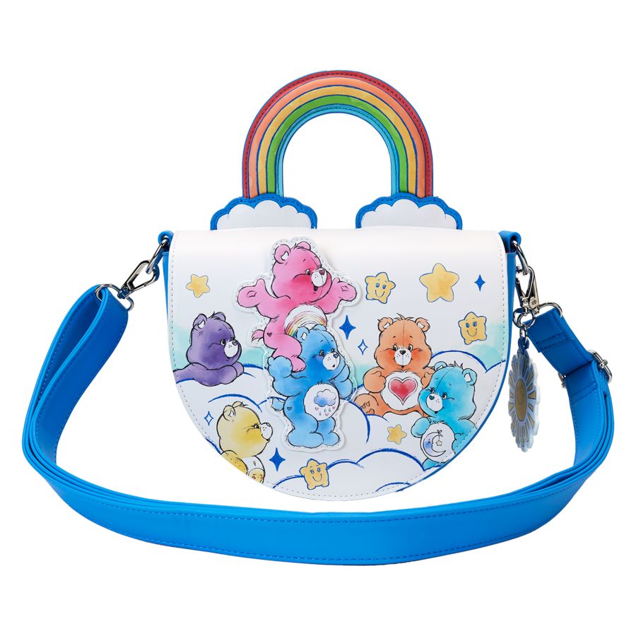Care Bears Rainbow Handle Crossbody Bag - Pop Culture Larrikin 