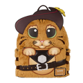 Image of Shrek - Puss In Boots Cosplay Faux Fur Mini Backpack - Pop Culture Larrikin 