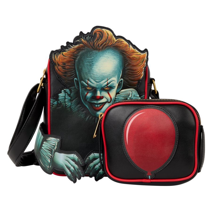 It: Chapter 2 – Pennywise Crossbuddies Bag with Coin Bag