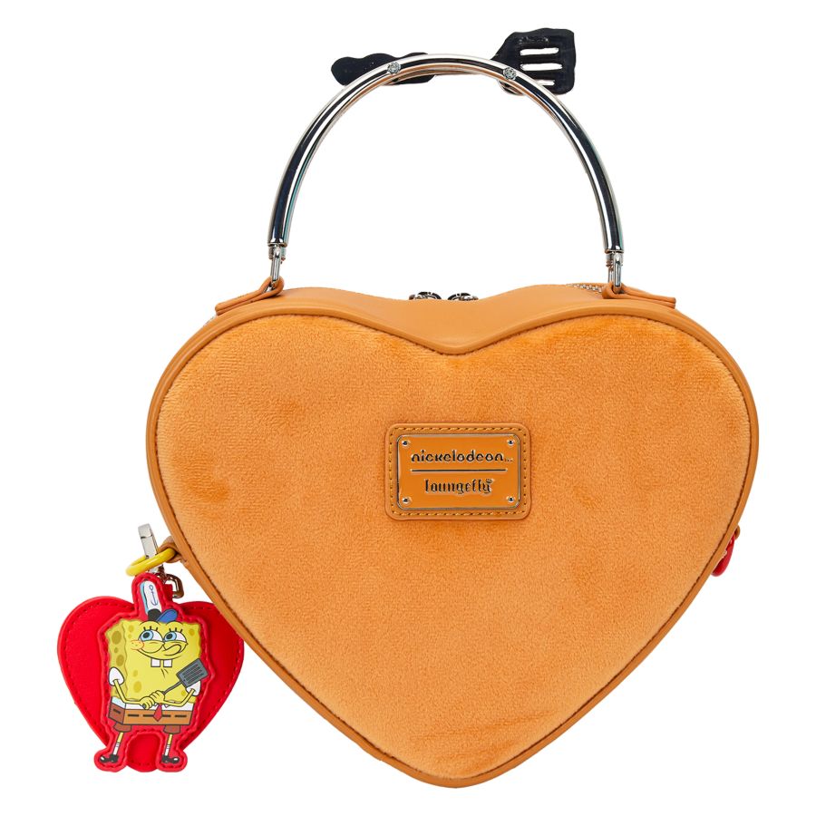 Spongebob - Krabby Patty Plush Crossbody Bag - Pop Culture Larrikin 