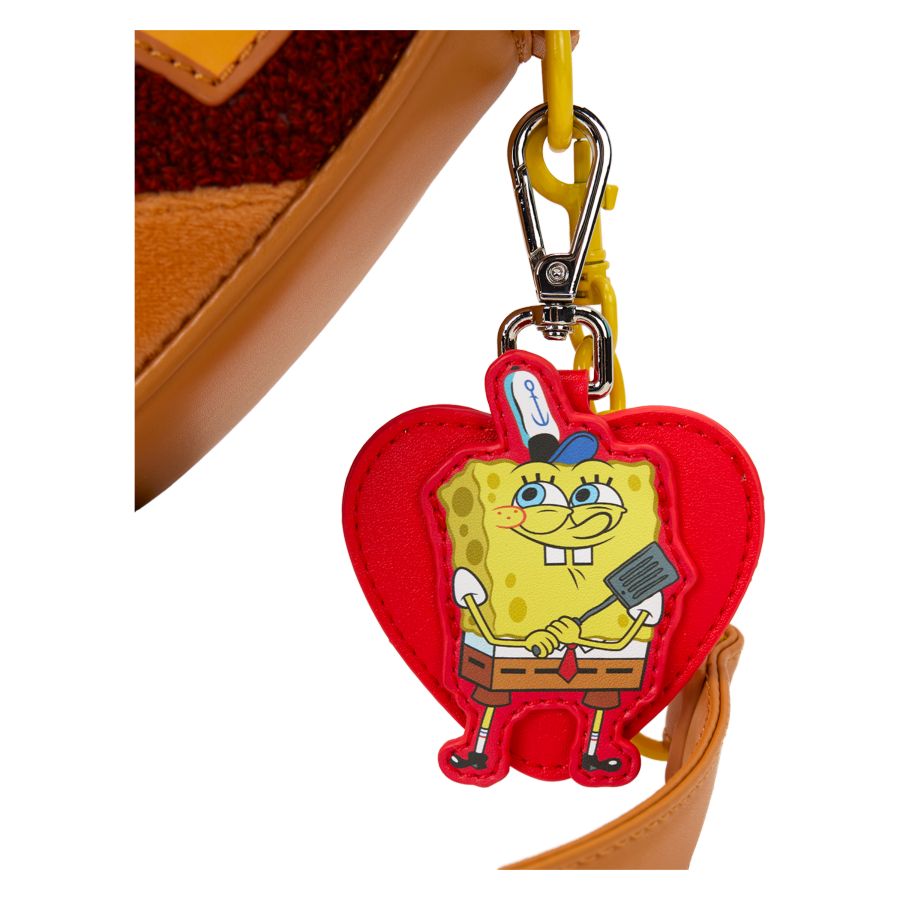 Spongebob - Krabby Patty Plush Crossbody Bag - Pop Culture Larrikin 