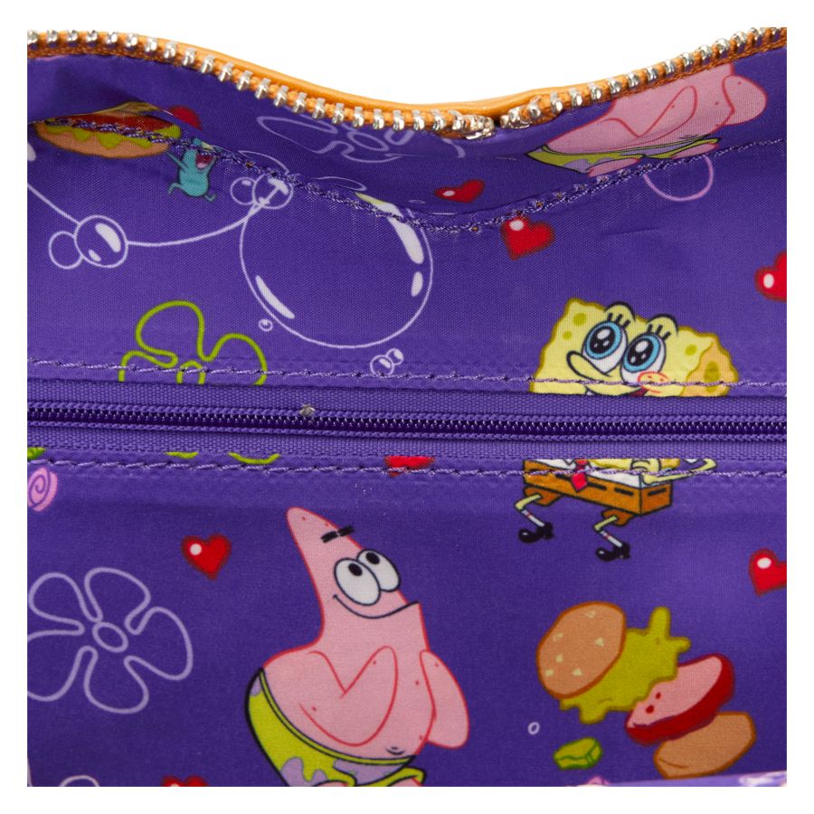 Spongebob - Krabby Patty Plush Crossbody Bag - Pop Culture Larrikin 