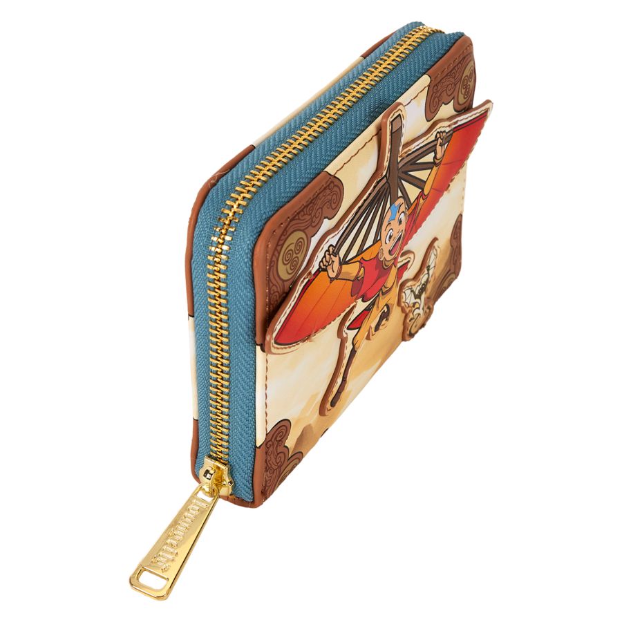 Avatar: TLA Aang Gliding Zip Around Wallet - Pop Culture Larrikin 