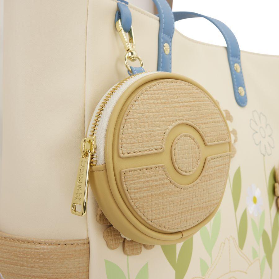 Pokemon – Floral Tote Bag with Coin Bag