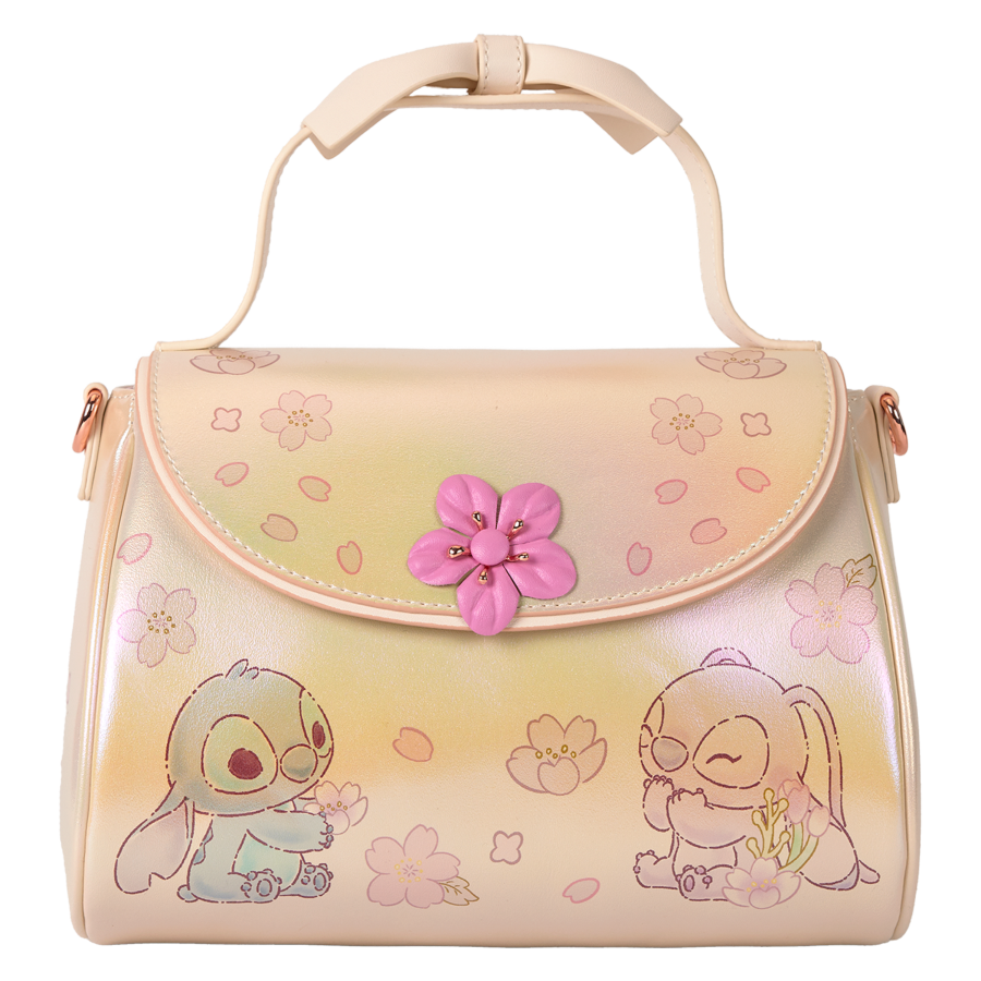 Disney Cute Stitch Bow Handle Crossbody Bag - Pop Culture Larrikin 