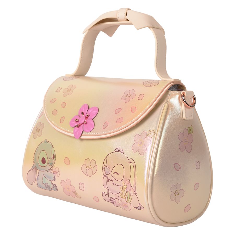 Disney Cute Stitch Bow Handle Crossbody Bag - Pop Culture Larrikin 
