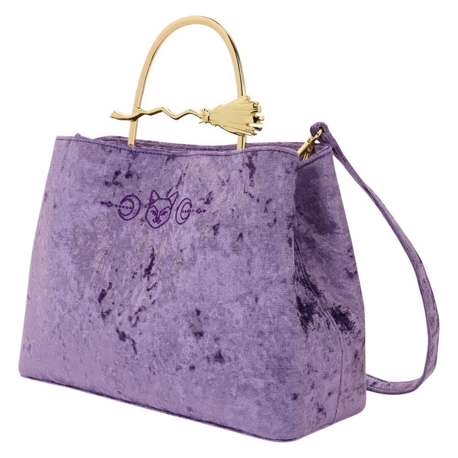 Hocus Pocus – Velvet Broom Handle Handbag