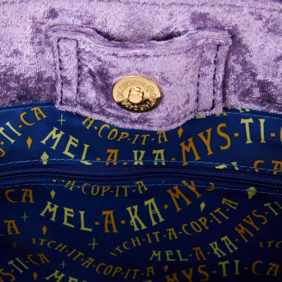 Hocus Pocus – Velvet Broom Handle Handbag