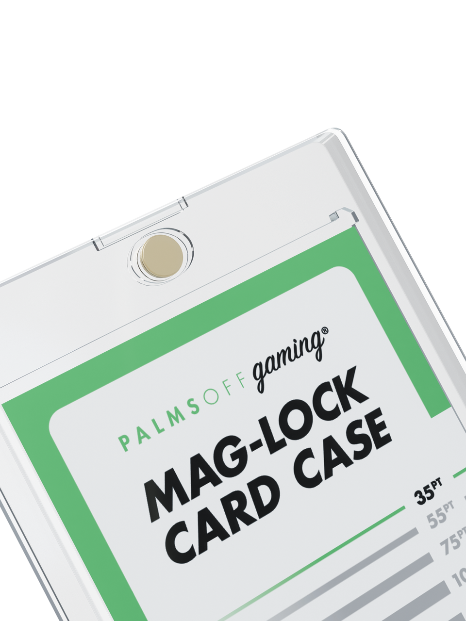 Mag-Lock Card Case 35pt - Palms Off Gaming