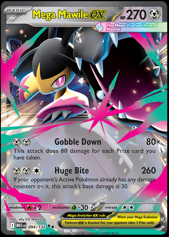 Image of Mega Mawile ex Mega Evoloution (MEG) #94