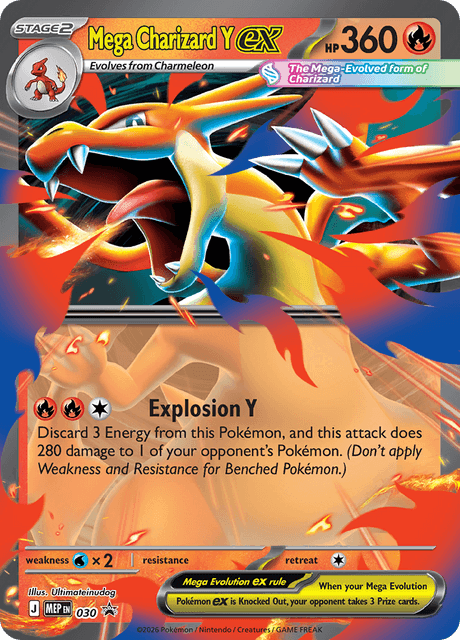Mega Charizard Y EX #30 Mega Evolution Promos en