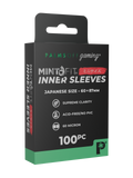 MintFit Inner Sleeves Japanese Mini Size 100pc - Palms Off Gaming