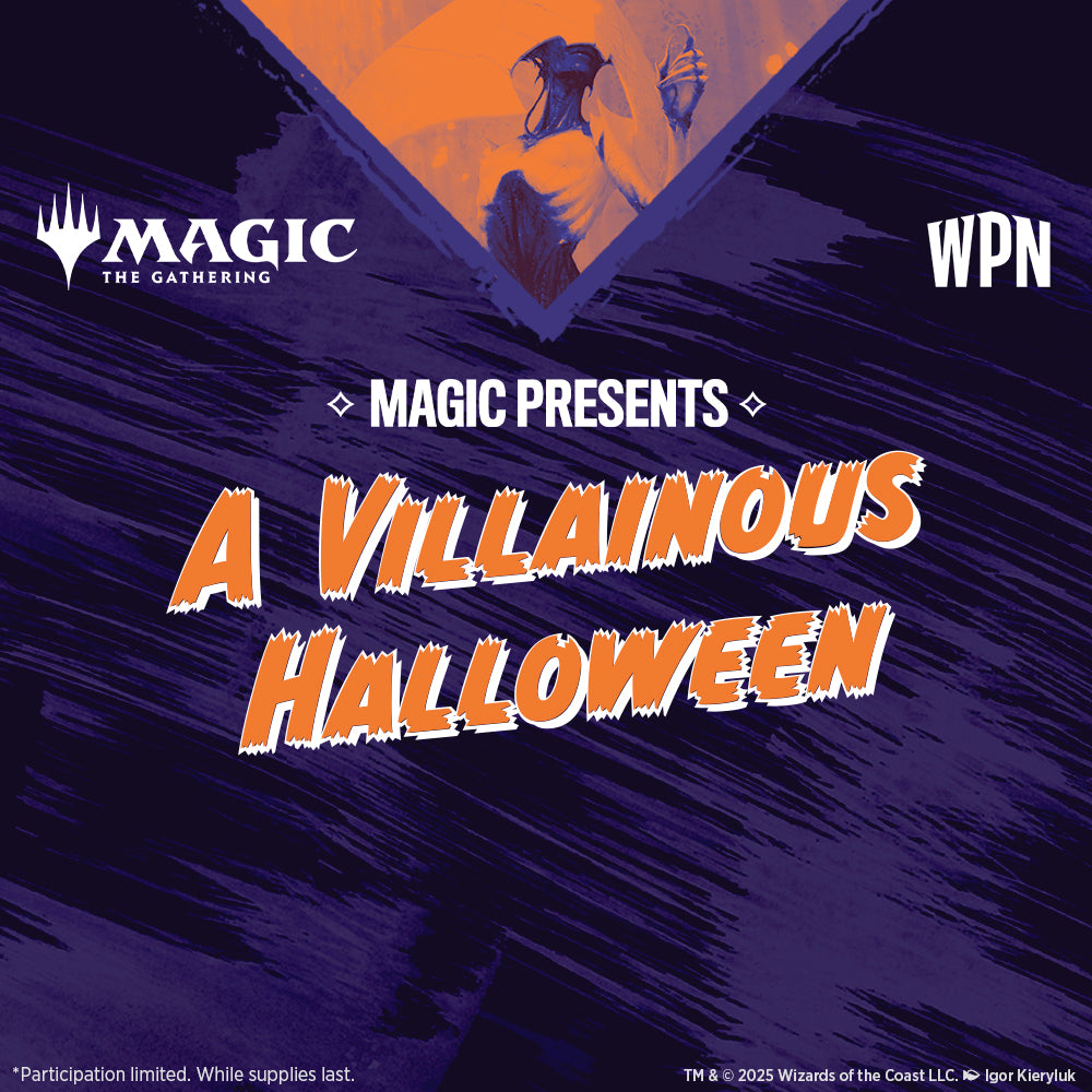 Magic Presents: A Villainous Halloween @ Larrikin - Friday October 31st