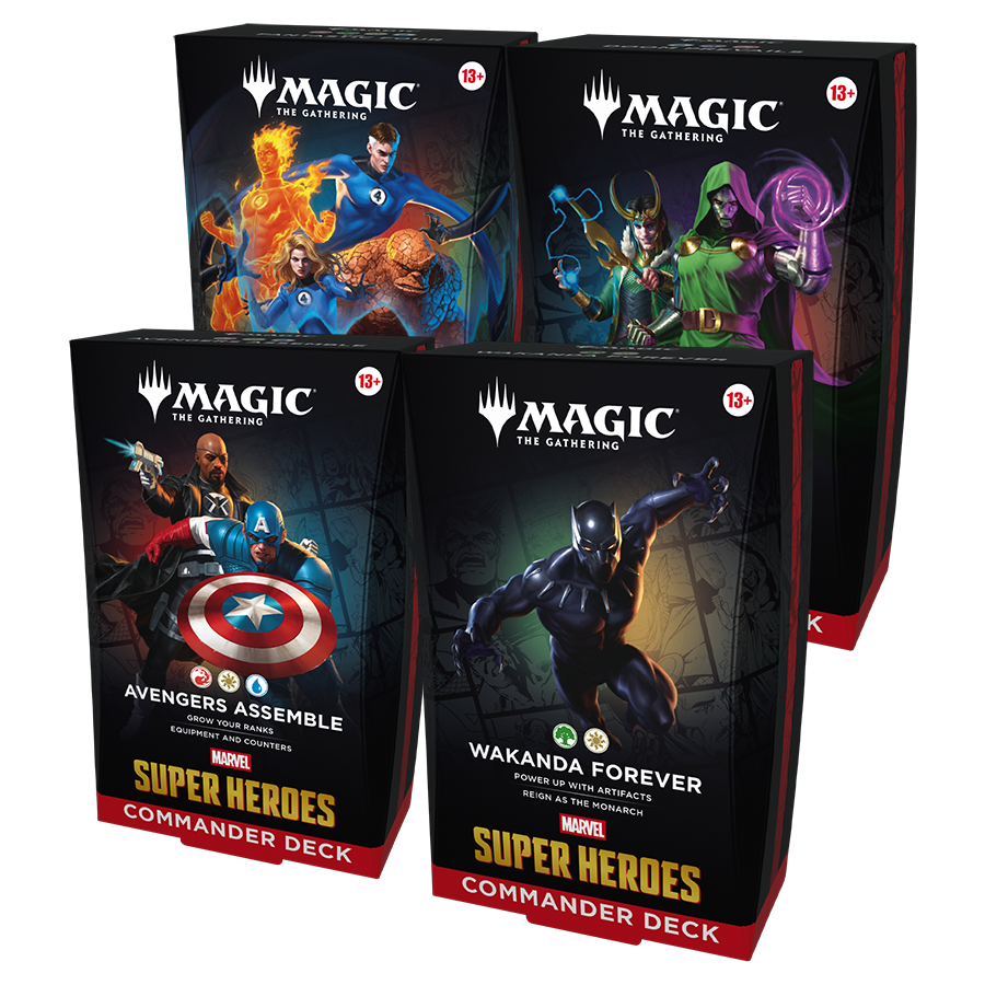 MTG Marvel Super Heroes - Commander Decks