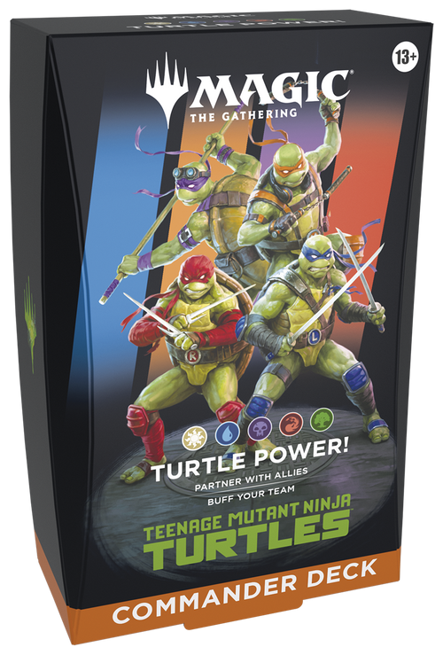 Image of (Pre-Order) Magic Teenage Mutant Ninja Turtles - Commander Deck - Pop Culture Larrikin 