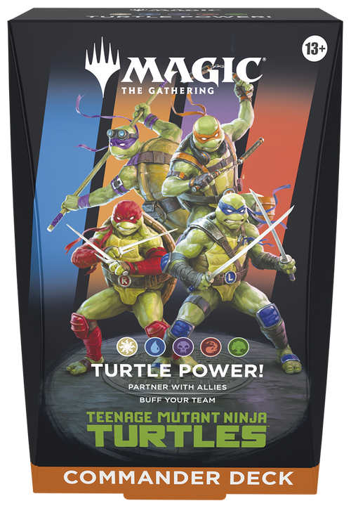 Image of (Pre-Order) Magic Teenage Mutant Ninja Turtles - Commander Deck - Pop Culture Larrikin 