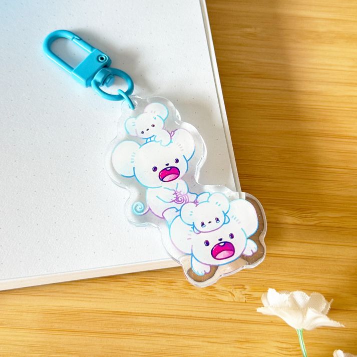Kirby Keychain - Pop Culture Larrikin 