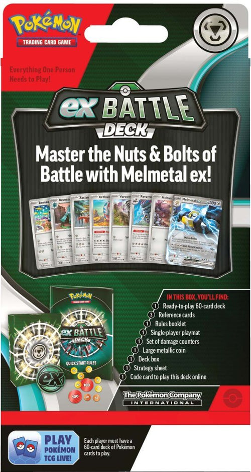Image of POKÉMON TCG Melmetal & Houndoom Battle Deck - Pop Culture Larrikin 