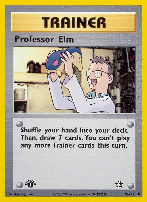Image of Professor Elm Neo Genesis (N1) #96