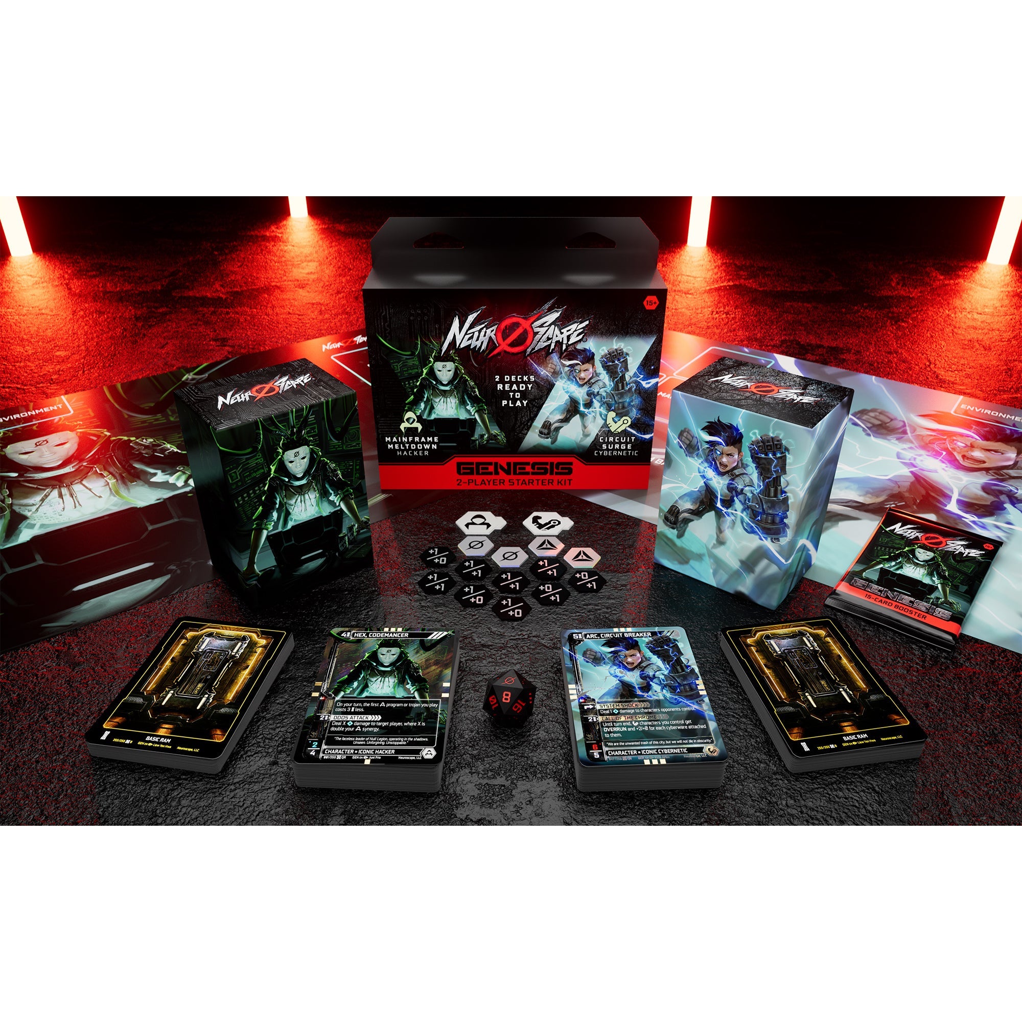 Neuroscape Genesis Unlimited 2-Player Starter Kit Hacker/Cybernetic