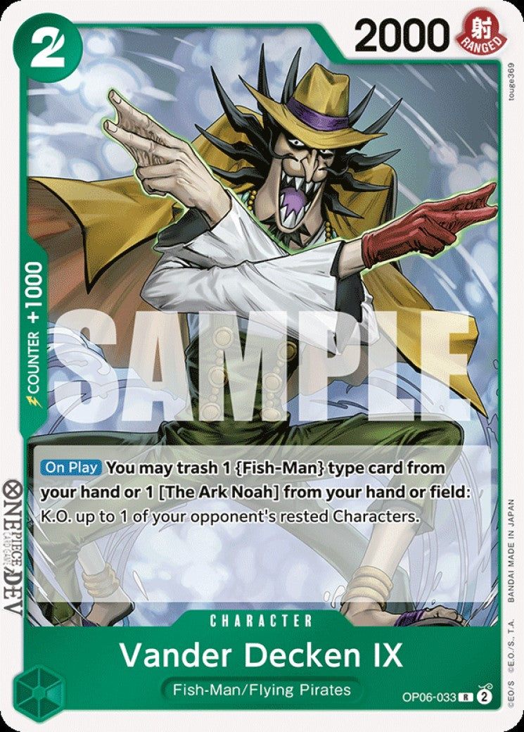 Image of Vander Decken IX WINGS OF THE CAPTAIN OP06-033