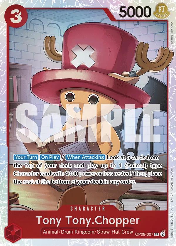 Image of Tony Tony.Chopper TWO LEGENDS OP08-007