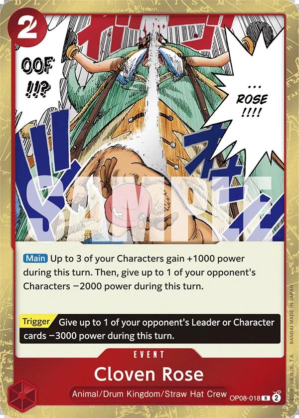 Image of Cloven Rose TWO LEGENDS OP08-018