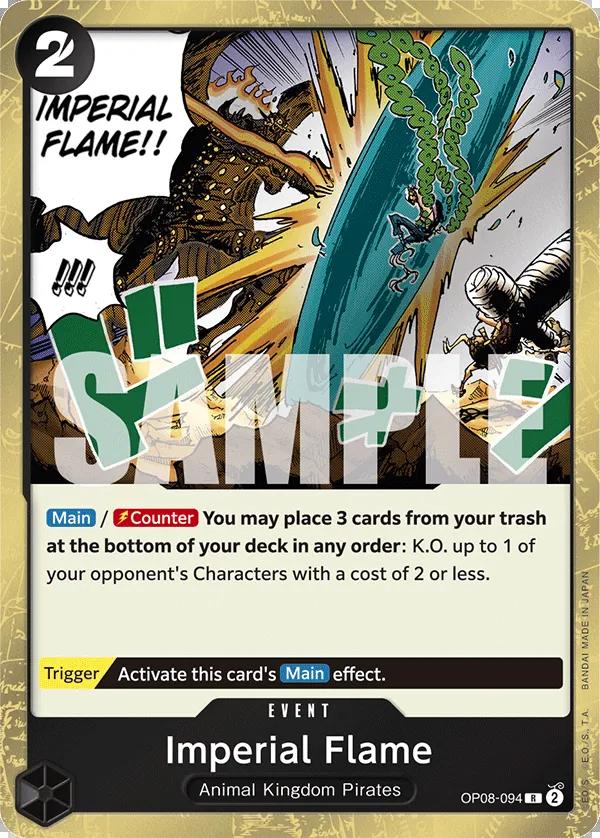 Image of Imperial Flame TWO LEGENDS OP08-094