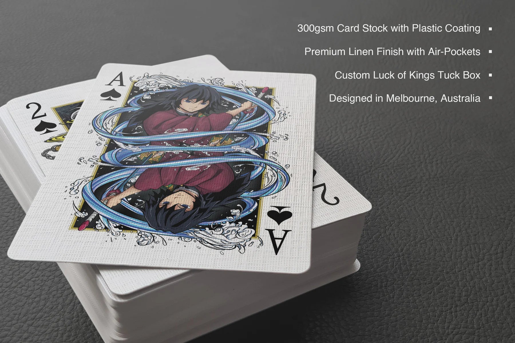 DMN SLYR Playing Cards - Luck of Kings - Pop Culture Larrikin 