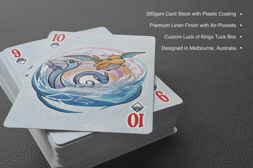 POKER:Mon Playing Cards - Luck of Kings - Pop Culture Larrikin 