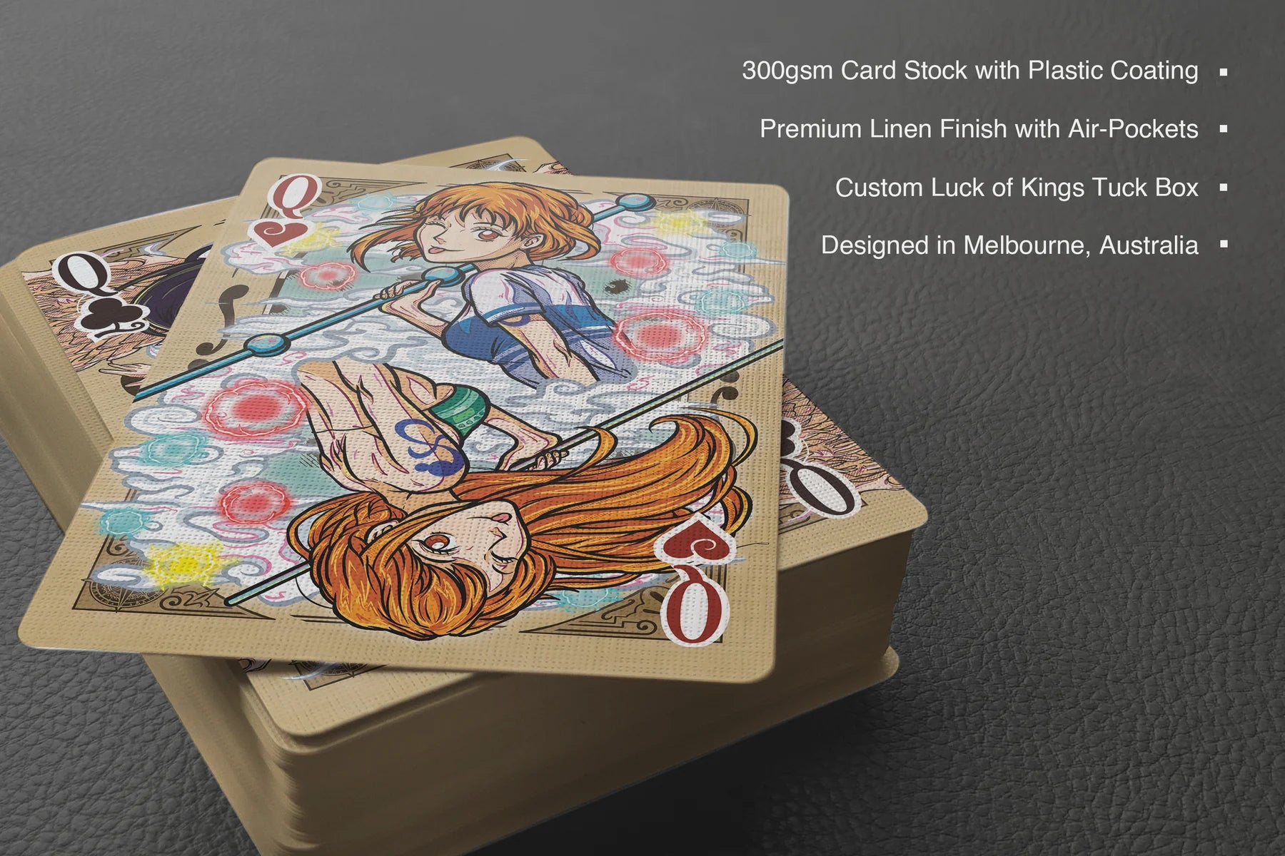 ON3.P/ECE Playing Cards - Luck of Kings - Pop Culture Larrikin 