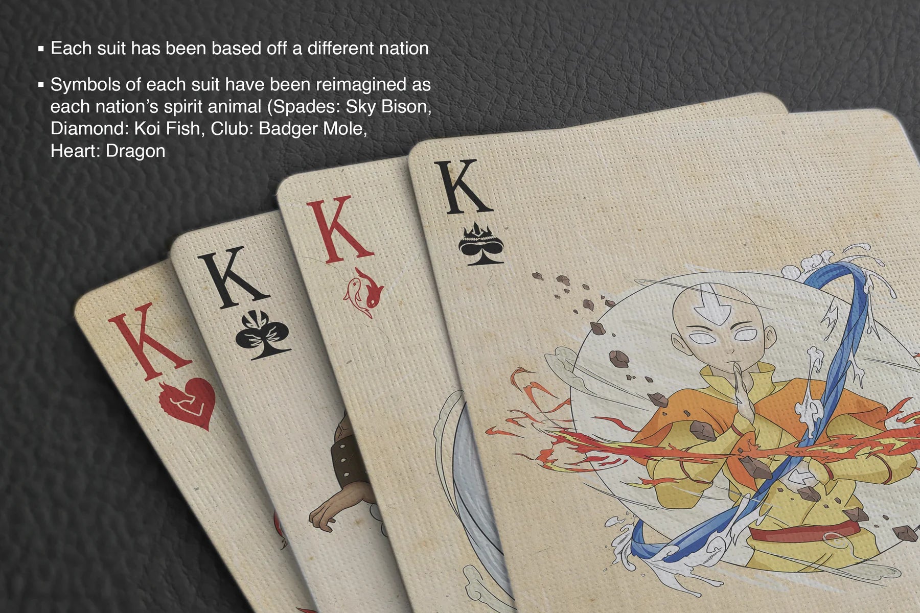 AVTR: TLA Playing Cards - Luck of Kings - Pop Culture Larrikin 
