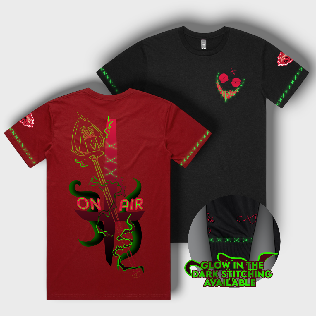 Hazbin Hotel Inspired Alastor Design T-Shirt - Pop Culture Larrikin 