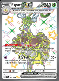Image of Espathra ex Paldean Fates (PAF) #214